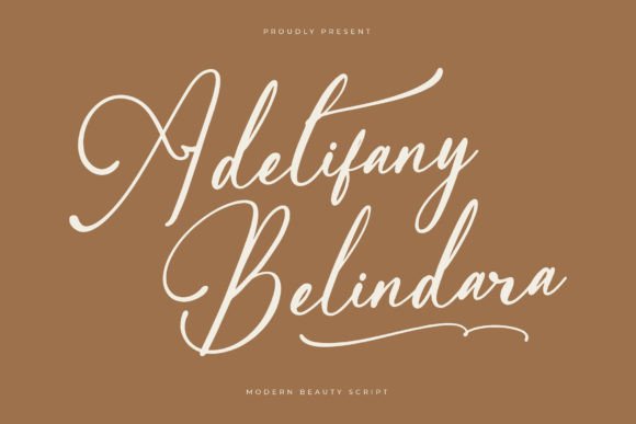 Adelifany Belindara: A Luxury Script for Crafters