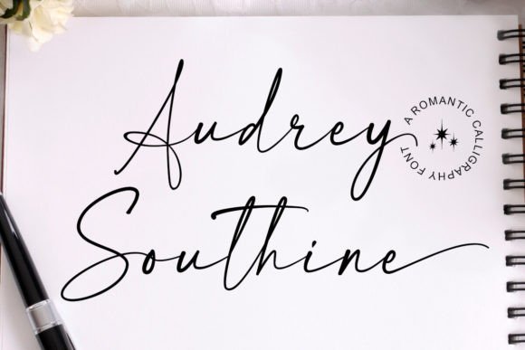 Audrey Southine: A Handwritten Script Font for Branding