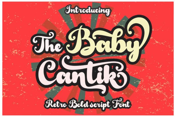 Baby Cantik: A Retro Script Font for Web Design