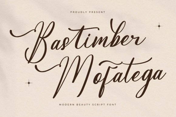Bastimber Mofatega: A Luxury Script for Modern Branding