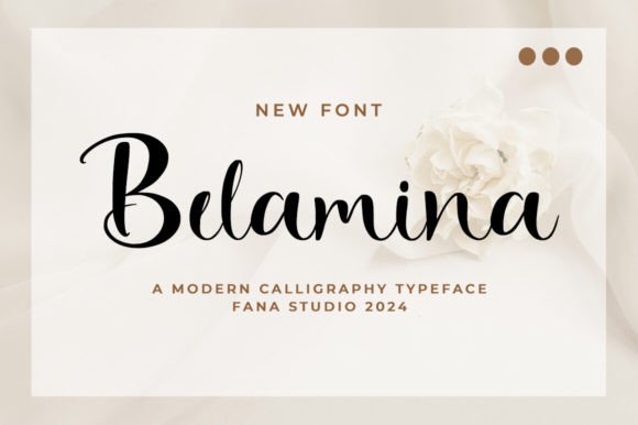 Belamina: A Dazzling Script Font for Makers