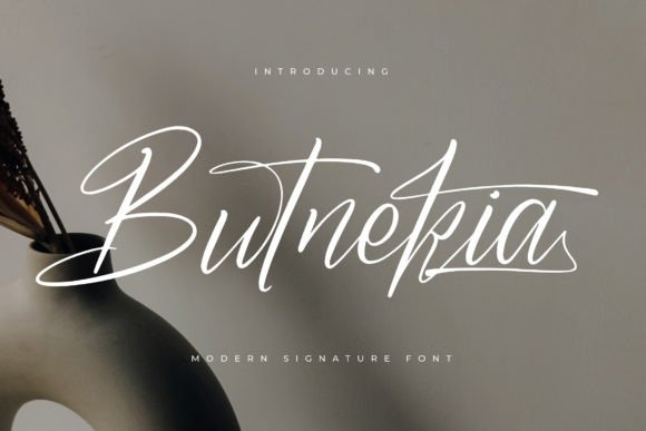 Butnekia: A Dazzling Script Font Review