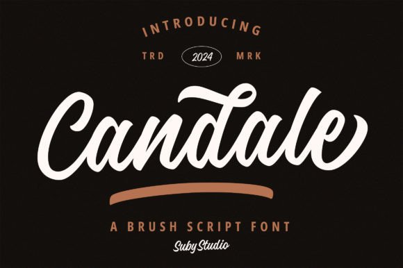 Candale: A Vintage Script Font for Crafters