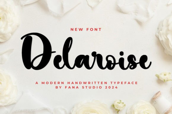 Delarosie: A Premium Script Font for Editorial Design