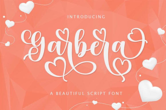 Garbera: A Modern Script Font for Editorial Design
