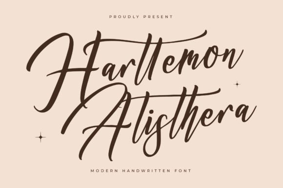 Harttemon Alisthera: A Modern Handwritten Font Review