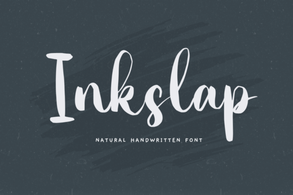 Inkslap: The Natural Handwritten Script Font for Brands