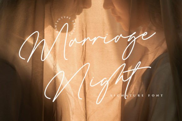 Marriage Night: A Premium Script Font for Elegant Branding