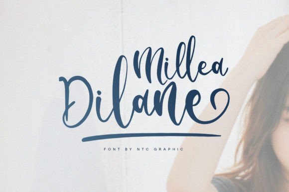 Millea Dilane: A Minimalist Script Font for Web Design
