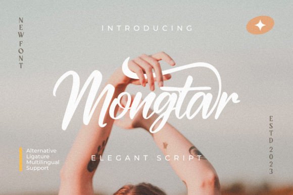 Mongtar: The Elegant Script Font for Campaigns