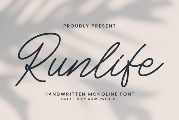 Runlife: The Modern Script Font for Campaigns
