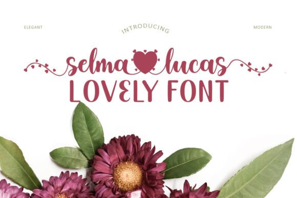 Selma Love Lucas: A Romantic Script Font for Editorial Design