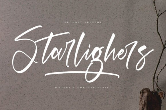 Starlighers: A Premium Script Font for Elegant Web Design