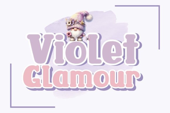 Violet Glamour: A Captivating Script Font for Campaigns