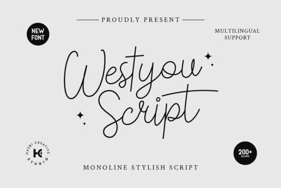 Westyou: The Elegant Script Font for Crafters